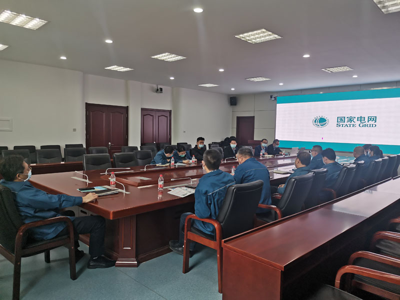 山東永安美、國網(wǎng)濱州供電公司經(jīng)研所電力工程技術(shù)交流會