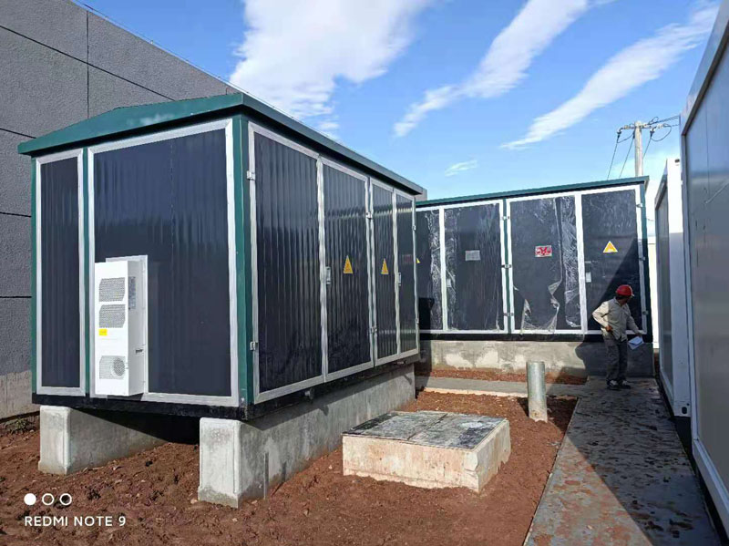 北京密云高嶺35kV變電站改造箱變租賃